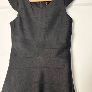 Elegant Black A-Line Dress